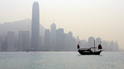 Klima und Reisezeit für Hongkong